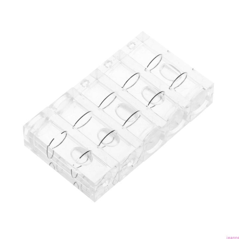 5 Pieces Mini Level-Mini Bubble Spirit Level Small Square Measuring Instruments