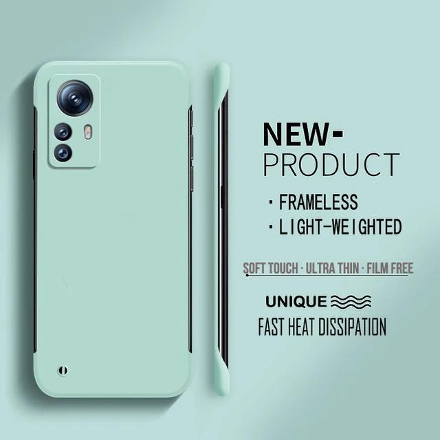 

Безрамковий жорсткий матовий чохол для телефону для Xiaomi Mi 13 13T 12 12T 11 Lite 11T 10 10T Pro Захисний бампер із суцільною оболонкою Xiaomi 11 pro м ятний