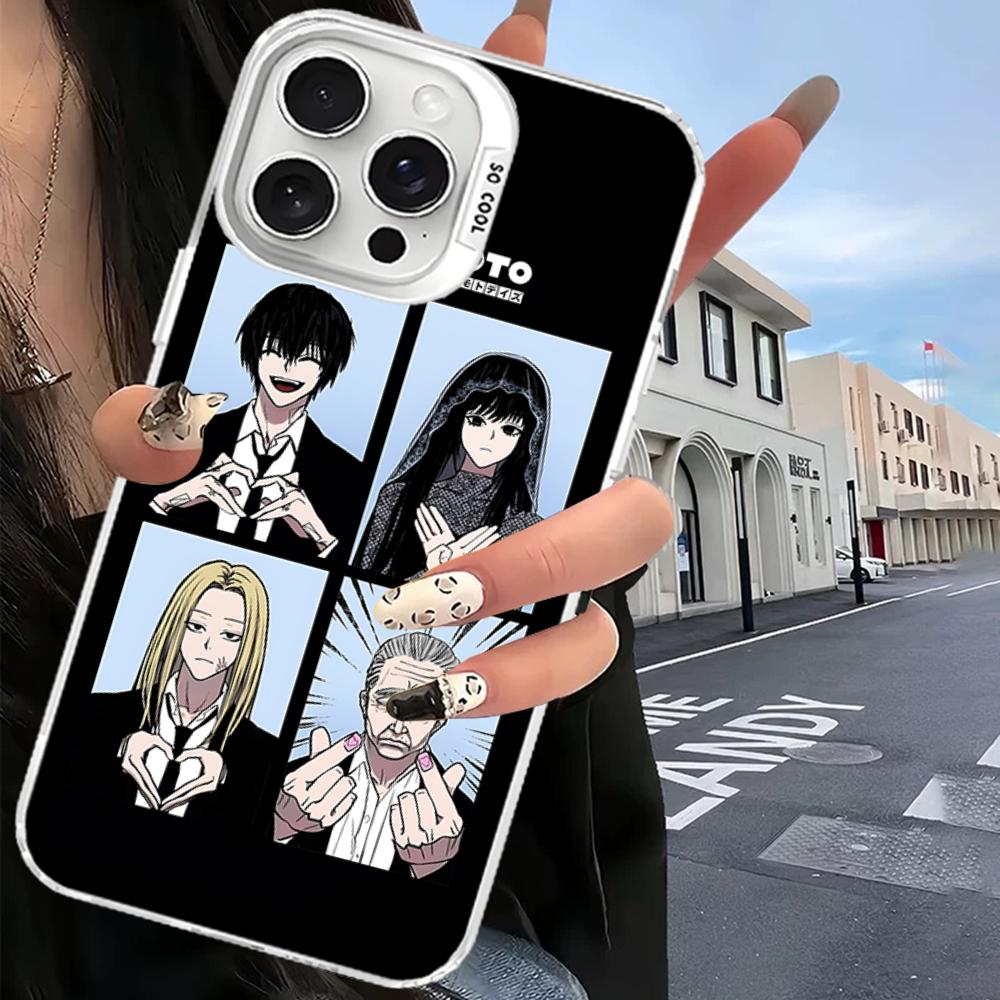 Popular Japanese Anime SAKAMOTO DAYS Phone Case For IPhone 16 15 14 13 12 11 Pro Max X XR XSMAX 8 7 Plus Matte Shockproof