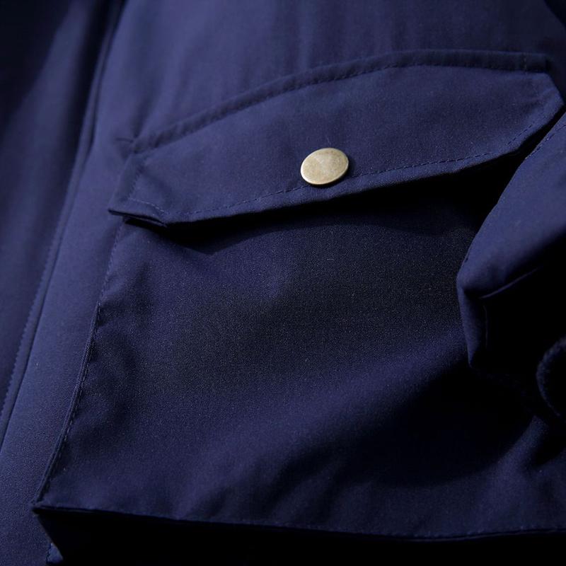 Barne Vinter Gutter Vattert Jakke Pluss Fløyel Tykk Varm Mote Hette Vattert Jakke Barne