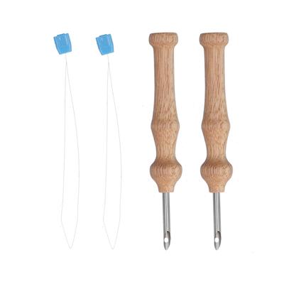 Punch Needle Kit Ergonomics Durable Simple Needlework Supplies for Home Use Handicrafts