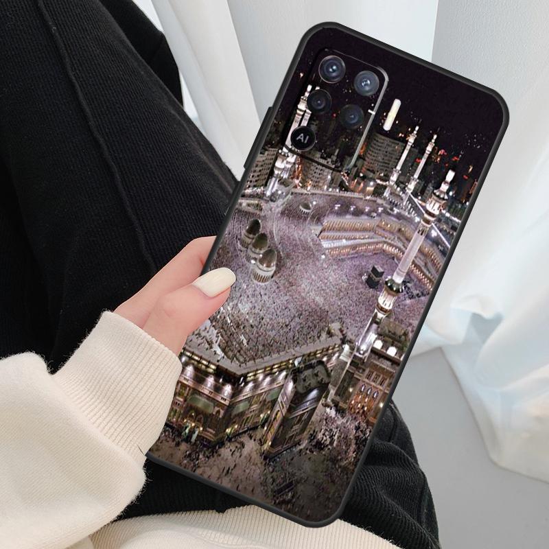 Holy Mosque Makkah Case For Oppo A40 A60 A80 A5 Pro A15 A16 A17 A57 A77 A94 A74 A54 A76 A96 A18 A38 A58 A78 A98