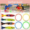 Floating Rings Torpedoes Water Play Toy Kit For Childrens Pool Activities