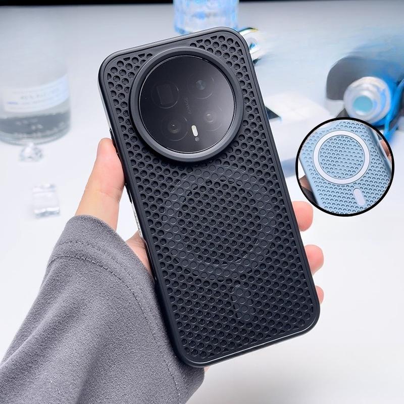 For Honor Magic 8 Pro Case Heat Dissipation Magnetic Non-slip Protect Cover For Honor Magic 8 Pro Soft Shell Shockproof Bumper