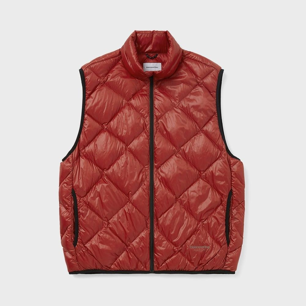 ThIs Is Never That Pertex Light Down Vest Red S