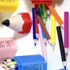10/12Pcs Kid Pretend Play Toy Dollhouse Miniature Colored Pen Mini Pencil School Supplies Model Doll House Accessories
