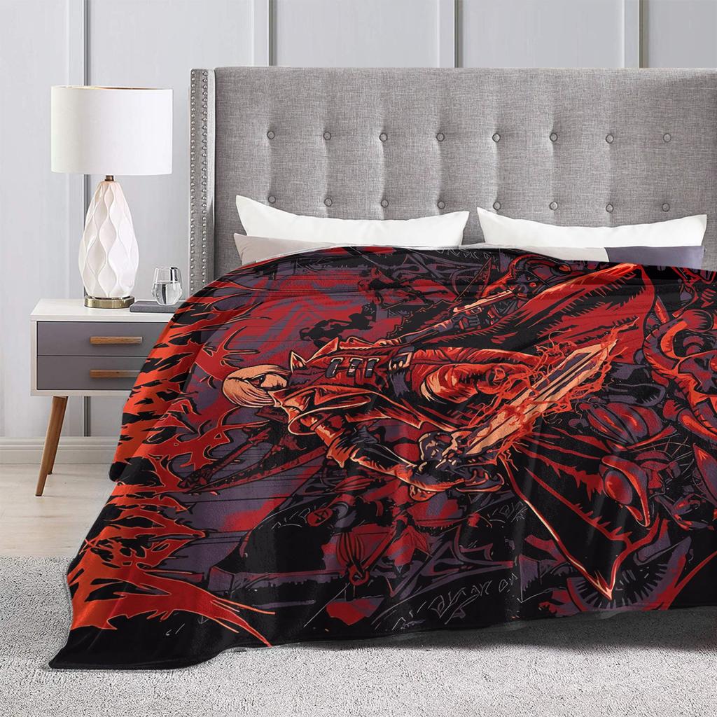 Devil May Cry 5 Dante Blankets Quality Super Soft Throw Blanket Winter Picnic Living Room Print Bedspread