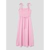 8SECONDS Check Smocking Sleeveless Dress Pink (324771Lyfx)