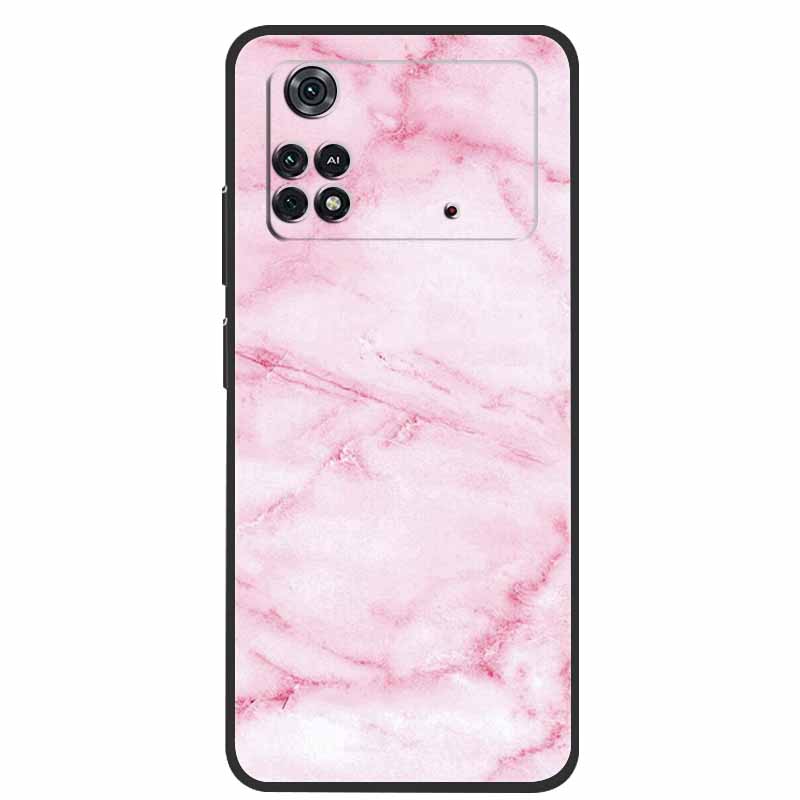For Poco X4 Pro 5G Case Poco M4 Pro 2022 Marble Silicone TPU Back Cover for Xiaomi Poco M4 Pro 4G Phone Case Poco X4 Pro 5G Capa