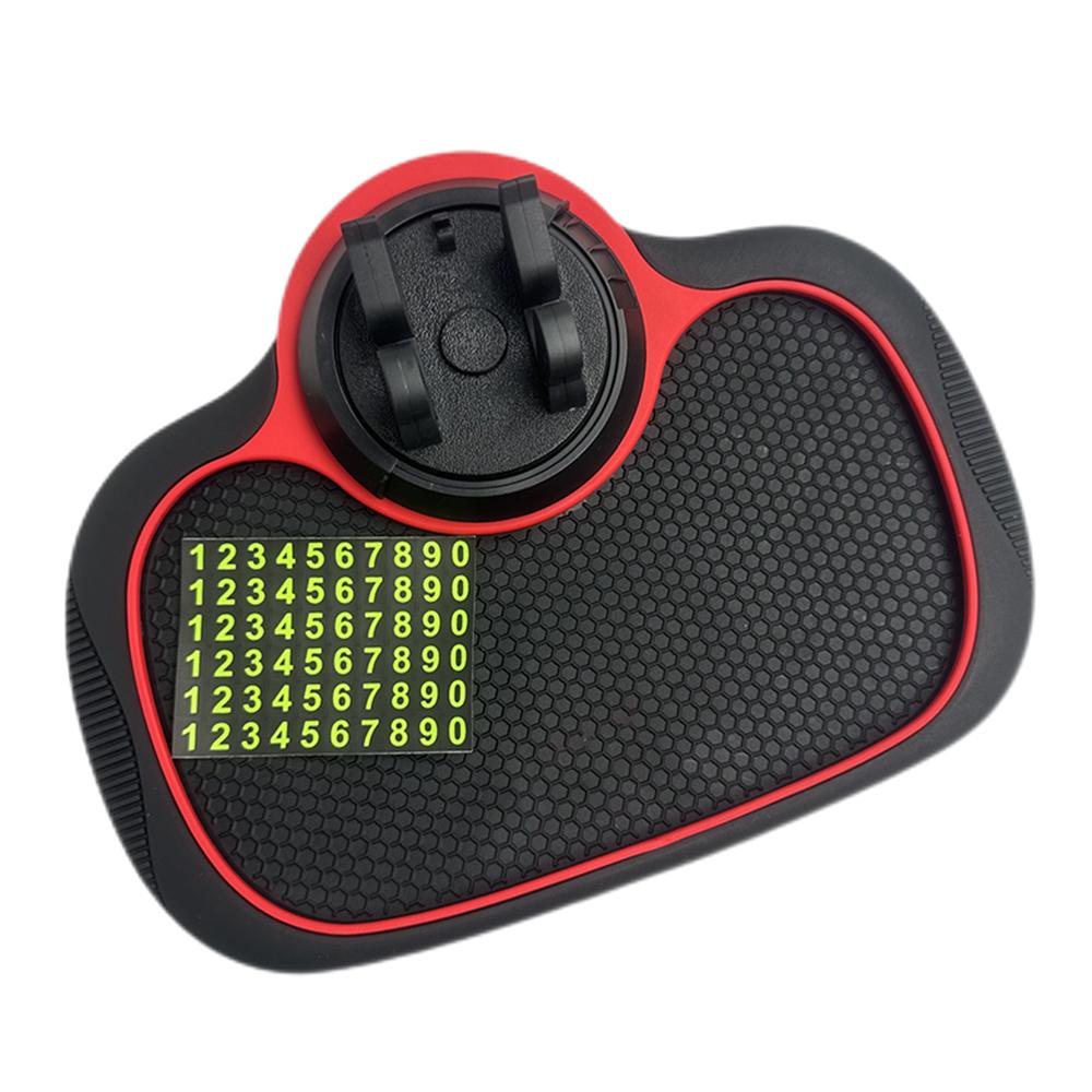 

Многофункциональный автомобильный противоскользящий коврик 3 в 1, держатель для телефона, нескользящий, липкий, нескользящий, держатель для телефона на приборной панели, навигационный держатель со скрытым номером