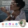Zeblaze Lily 2 Women's Smartwatch with Bluetooth Calling, 1.2" AMOLED Screen, and Dual Straps