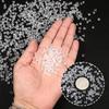 1000pcs Clear Plastic Rubber Safety Earring Backs Soft Silicone Clutch Ear Nut S