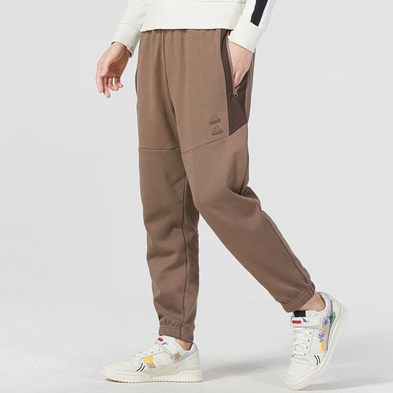 Adidas Essentials Cuffed Track Pants Men Bottoms Coffee IA6957