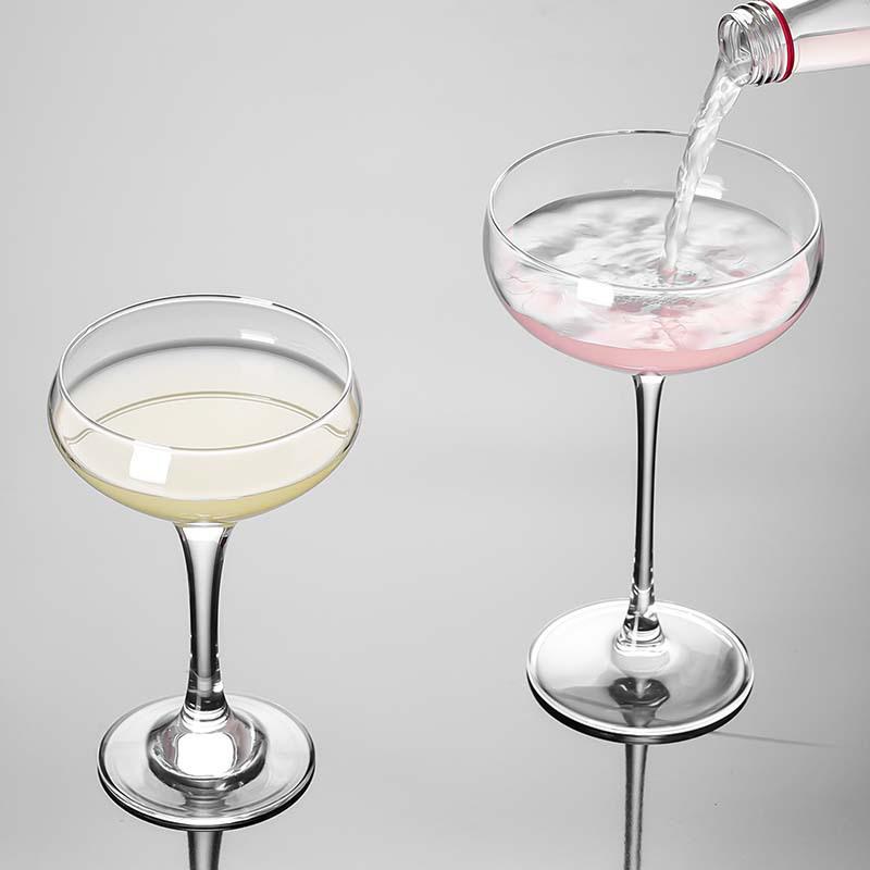 Elegant Wedding Champagne Tower Glasses Set - High Stem, Round Bottom, Wide Mouth for Banquets & Cocktail Tastings