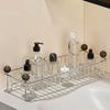 Large Capacity Cosmetic Storage Rack Waterproof Washstand Drain Rack  for Kitchen