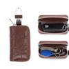 Genuine Leather Car Key Bag - Women's/Men's Waist-Hanging Zipper Key Case