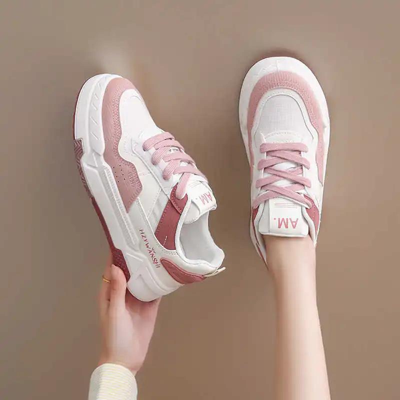 In The Forest Road Luxury Women's Basketball Skateboarding Shoes White Sneakers Womans Sneakers Sport From China Particular