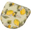Senko Grand Lemon Toilet Lid Cover for Cleaning, Light Green with Fruit Pattern, Lemon, Colorful, 32841