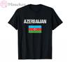 ZX 2026 Azerbaijan Azerbaijani Men T Shirts Nation Team Tshirt 100 Cotton Tshirt Clothing Tees Country Flags AZE