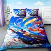 Duvet Cover Teens Best Gifts One Piece Luffy Cartoon Bedding Set Quilt Cover Soft Comfortable for Bedroom Dormitory