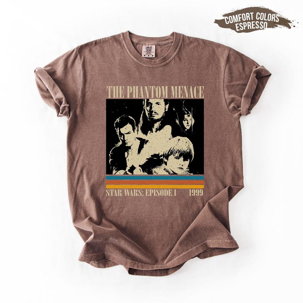 Star Wars: The Phantom Menace Shirt and kids tshirt, Retro Movie Tee, Comfort Colors Unisex T-Shirt and kids tshirt