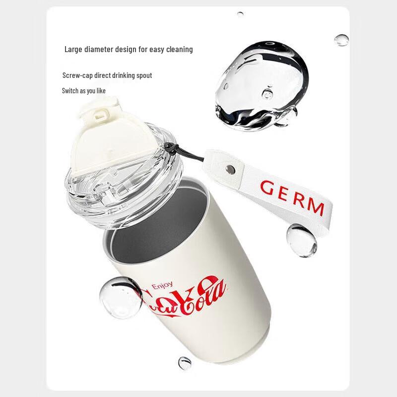 Germ Coca-Cola Isolerad Mugg i 316L Rostfritt Stål