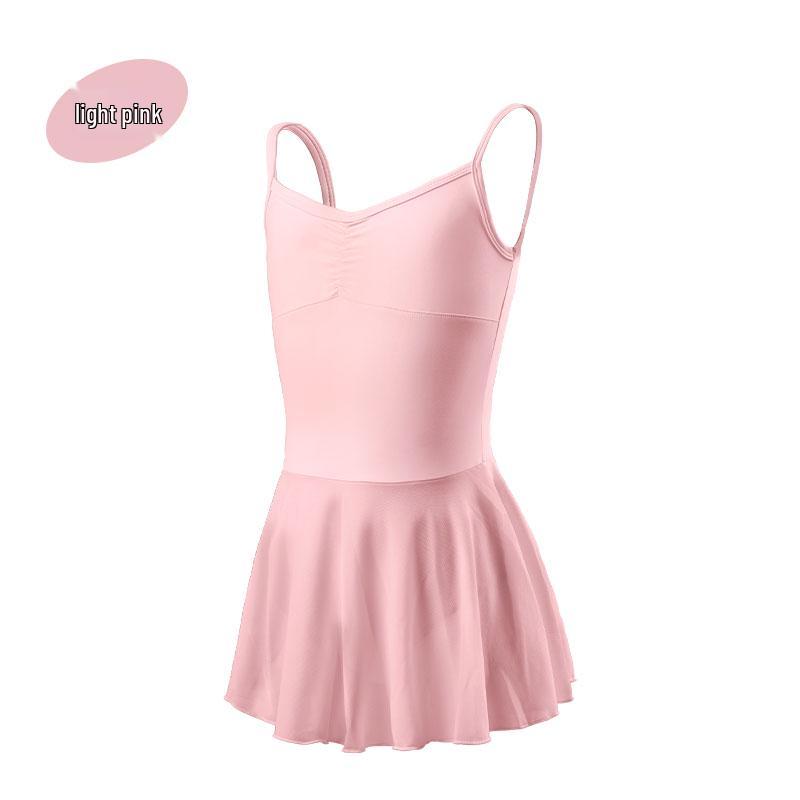 Girls' Camisole Ballet & Gymnastics Dance Costume with Gauze Skirt