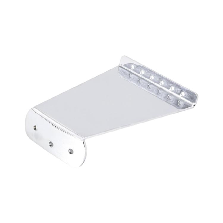 

Quick Install Guitar Tailpiece Replacement Professional 6-String Guitar Tailpiece Metal Fixed Bridge Guitar Accessories серебряный
