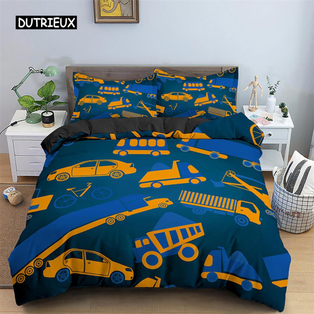 Kreslený medvěd povlak na přikrývku Roztomilá zvířata povlak na přikrývku Mikrovlákno 2/3dílná ložní souprava Twin Full Pro dívky Děti Dětská ložnice