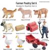 Wildlife Simulation Set: Gray Wolf, Hedgehog, Red Fox, Tree Frog, Wild Boar, Chipmunk, White-tailed Deer - Perfect Christmas Gift