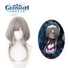 Genshin Impact Sandrone Cosplay Wig Gradient Short Hairpiece