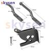 American-Style Carbon Steel Outdoor Gate Latch & Lock for Wooden Fences