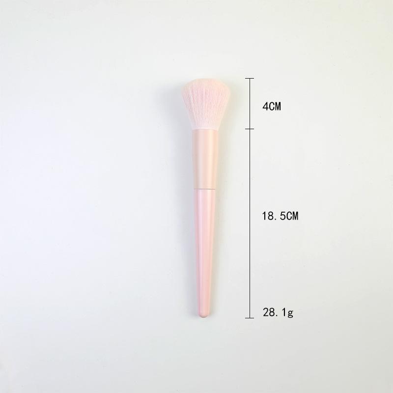 26-Piece Pink Makeup Brush Set: Foundation, Blush, Eyeshadow, Concealer & Blending Tools