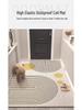 Non-Slip Dirt-Resistant Entryway Doormat - Cuttable, Easy-Clean Coil Carpet for Front Door