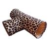 Cute Small Animal Tunnel Cartoon Design Print Hamster Guinea Pig Pet House Playing Hut Pet Tubes Bed Nest Pet Supplies