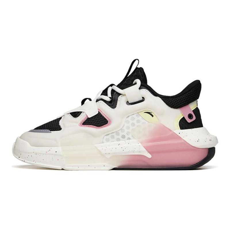 Anta Badao 3.0 Low Top Sneakers Womens Black White 122218084-2