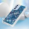 Case for Samsung Galaxy A15 5G, Glitter TPU Cover Clear Flowing Quicksand with Anti-Fall Bumper Corner Shockproof Protection Women Girly Case for