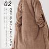Aunii Tragbare Schaffell Winter Klassisch Lang Lockerer Schnitt und 8198 Damen Pyjama, Strickjacke, Morgenmantel, Oberbekleidung, Loungewear, Decke, Überwurf, Loungewear,