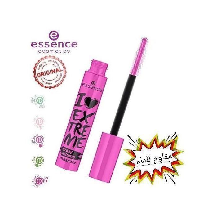 Mascara - Essence - I Love Extreme Crazy Volume - Noir - 9 Ml - Non Waterproof