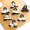 Hair Claw Cartoon Animal Design Back Head Hair Clip Anti-slip Teeth Strong Grip Shark Hair Clip Versatile Hair Accessory