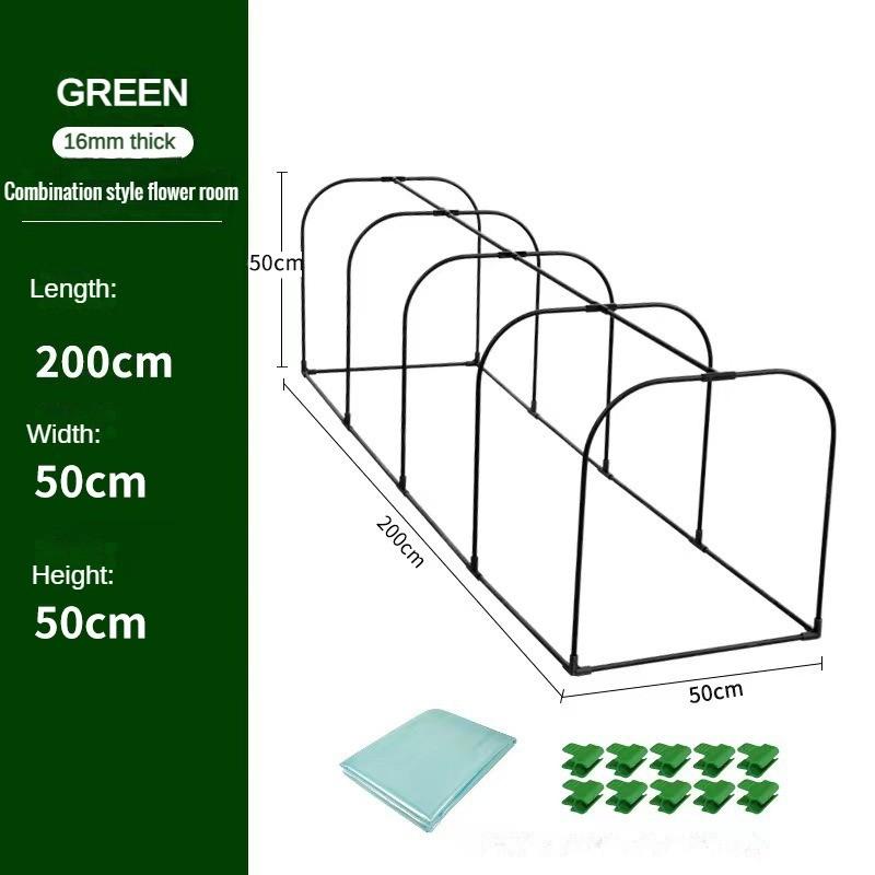 Household Garden Small Warm Room Greenhouse Balcony Spliceable Plant Flower Shed Outdoor Flower Room Insulation Shed