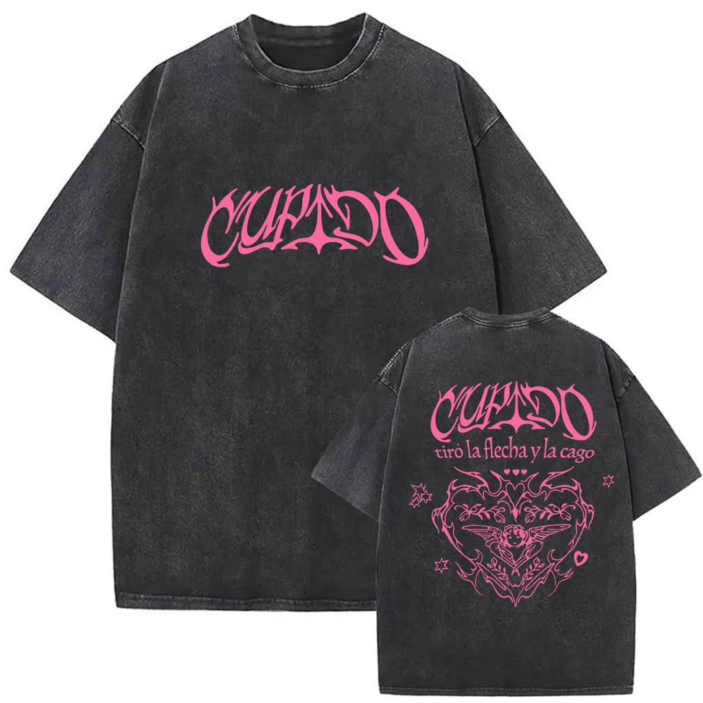 Vintage Washed Tini Stoessel Tour 2026 Graphic TShirt Men Women Casual High Quality Fashion Oversized Cotton T Shirt Streetwear