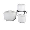 Wutuo White Ceramic 1.8L Stew Pot Inner Liners (2-Pack)