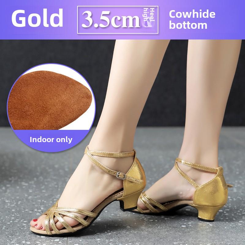 Dámské boty s měkkou podrážkou na latinskoamerické a čtvercové tance pro společenské tancování