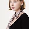 ONSZ Pink Botanical Twilly Scarf