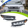 2018-2021 Highlander LED Headlight Assembly: 4-Lens DRL & Sequential Turn Signals