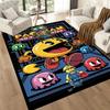 Pac-man Adventure Square rugs are a great choice for living rooms, bedrooms, home décor, and as gifts.