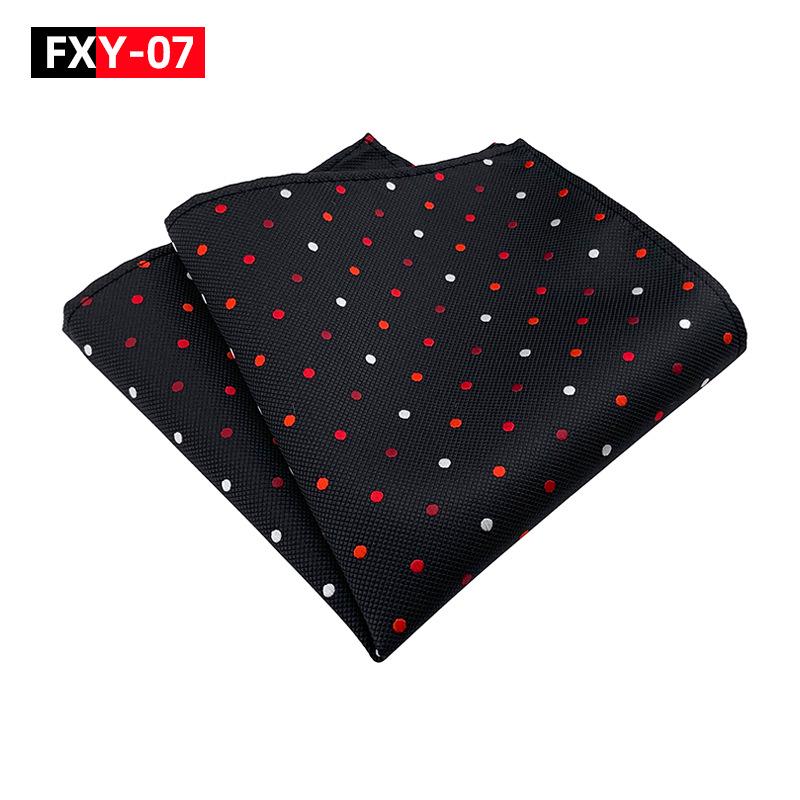 Men's Polka Dot Pocket Square Handkerchief - Stylish Suit Accessory