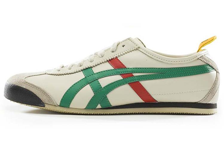 Onitsuka Tiger Mexico 66  Бежевый с зеленым  HL202-1684 39.5