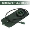 Portable 2L TPU Hydration Bladder for Camping Cycling Hiking Running Large Opening Sports Water Bag Green Green 2L